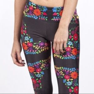 Goldsheep Floral Apron Legging XS